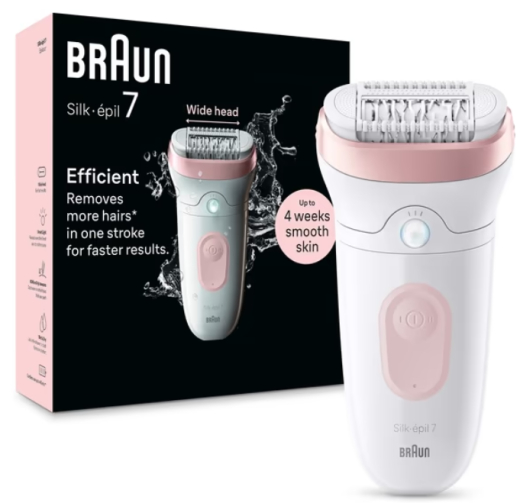 Епілятор Braun Silk epil 7 SE 7-000 (80743173) - 2