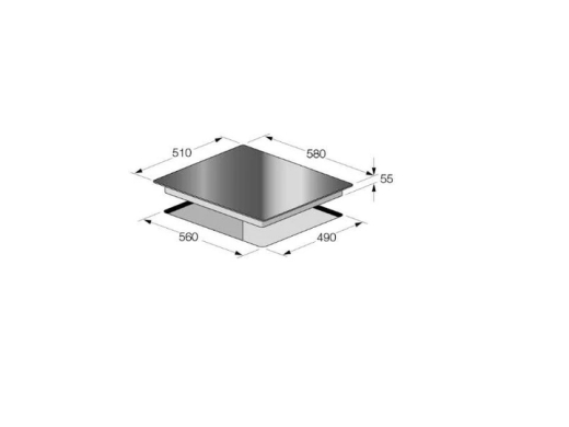 Варильна поверхня Fulgor Milano CH604IDTSWH - 2