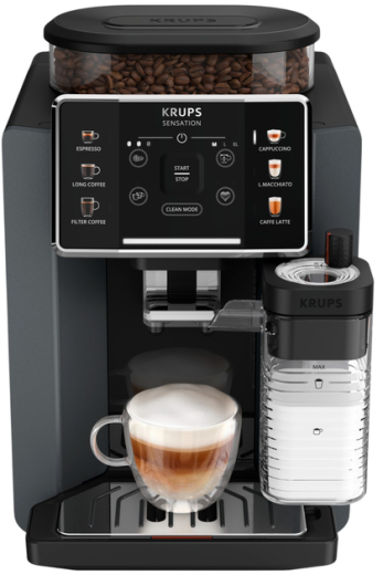 Кофемашина Krups Sensation Milk M90 EA912B10 - 1