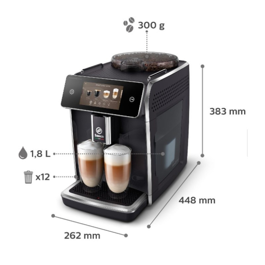Кофемашина автоматическая Saeco GranAroma Deluxe SM6680/00 - 4