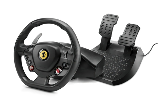 Проводной руль Thrustmaster T80 Ferrari 488 GTB Edition PC/PS4/PS5 Black (4160672) - 1