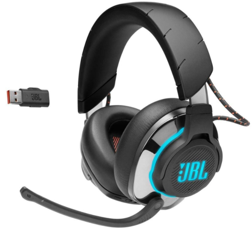 Навушники з мікрофоном JBL Quantum 810 (JBLQ810WLBLK) - 1