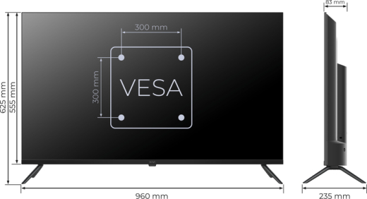 Телевізор KIVI 43'' UHD Prime E5 QLED (43U770QB) - 5