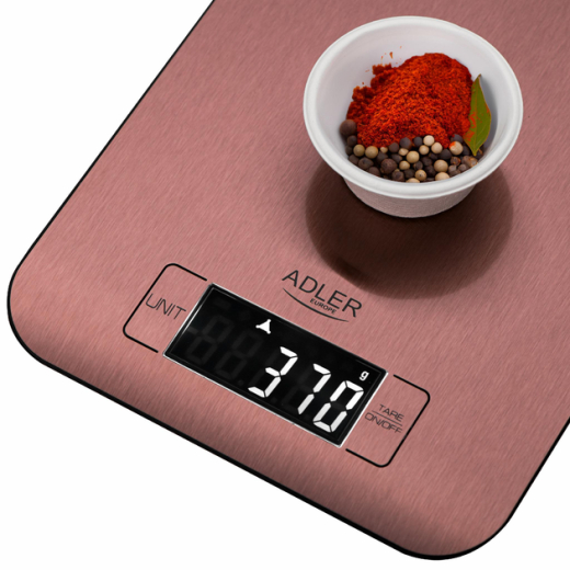 Кухонні ваги Adler AD 3183 copper - 5kg - 4