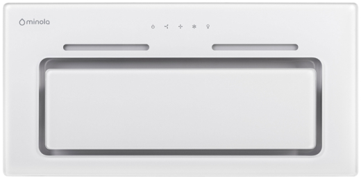 Вытяжка встраиваемая Minola HBI 6473 WH GLASS 800 LED LINE - 1