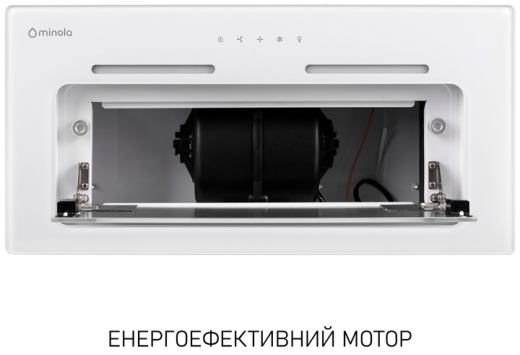 Вытяжка встраиваемая Minola HBI 6473 WH GLASS 800 LED LINE - 3