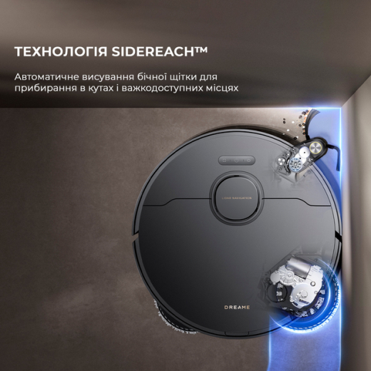 Робот-пылесос с влажной уборкой Dreame X40 Ultra Black - 3