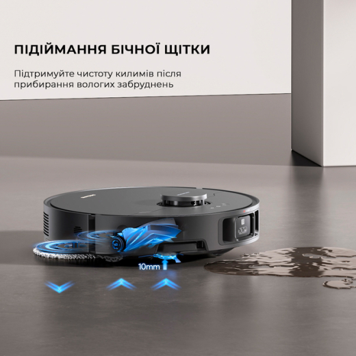 Робот-пылесос с влажной уборкой Dreame X40 Ultra Black - 4