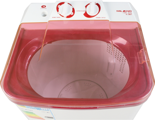 Пральна машина напівавтомат MILANO FWM 40 PA Red - 3