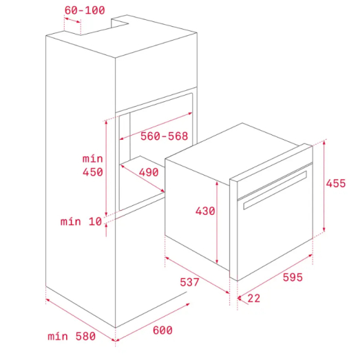 Встраиваемая микроволновая печь Teka MLC 8440 (111160024) - 7