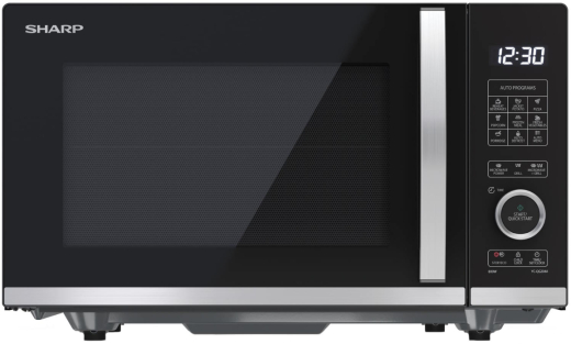 Мікрохвильова піч із грилем Sharp YC-QG204AE-B - 1