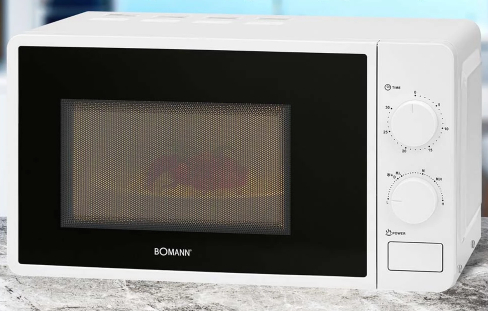 Мікрохвильова піч Bomann MW 6014 CB White - 2