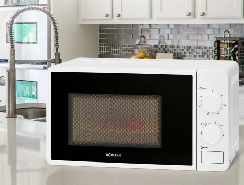 Мікрохвильова піч Bomann MW 6014 CB White - 3