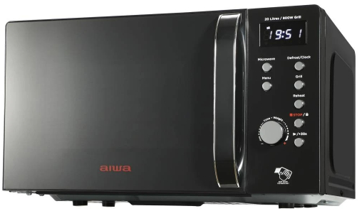 Мікрохвильова піч AIWA NAMICOOK CRYSTAL20 MW-202DG BK - 2