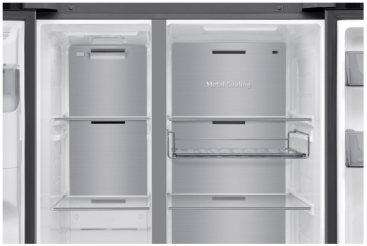 Холодильник з морозильною камерою Samsung RS80F65K2TUA - 6
