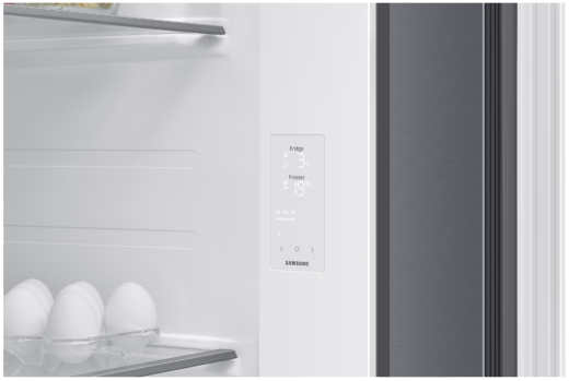 Холодильник з морозильною камерою Samsung RS80F65K2TUA - 7