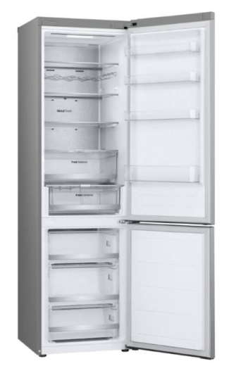 Холодильник з морозильною камерою LG GW-B509FNUW - 2