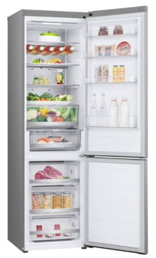 Холодильник з морозильною камерою LG GW-B509FNUW - 4