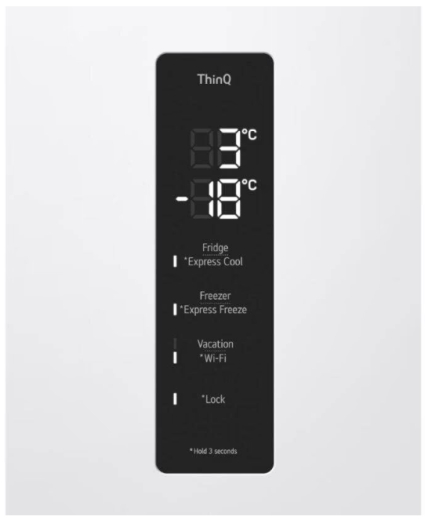 Холодильник з морозильною камерою LG GW-B509FVFW - 6