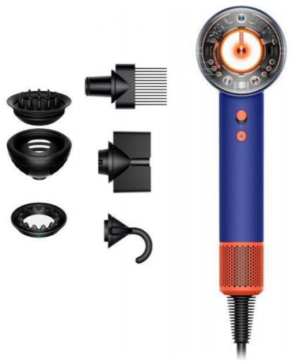 Фен Dyson Supersonic HD16 Nural Ceramic Vinca Blue/Topaz (515166-01) - 1