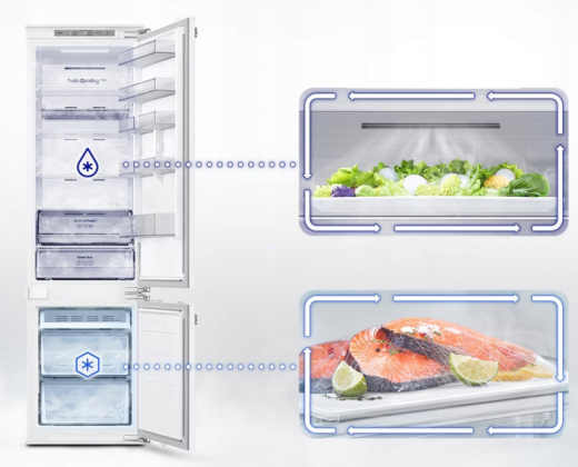 Встраиваемый холодильник с морозильной Samsung BRB70F30AEF0EO - 10