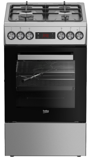Комбинированная плита Beko FSMT 52336DXDT - 1