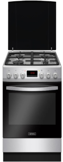 Комбінована плита KERNAU KFC 5081 GE CI X - 1