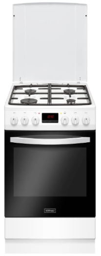Комбинированная плита KERNAU KFC 5081 GE CI W - 1