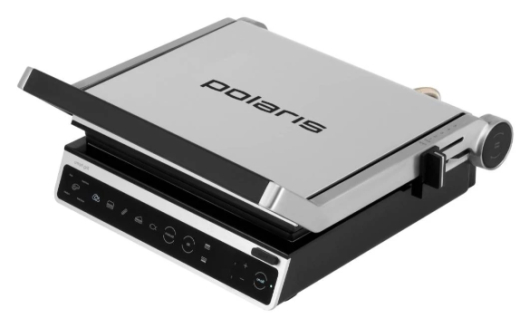 Электрогриль POLARIS PGP 7002 Optimal Temp Silver - 1