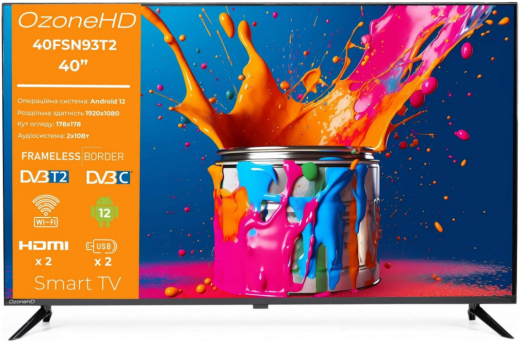 Телевізор OzoneHD 40FSN93T2 - 1