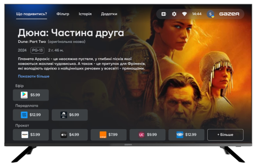 Телевізор Gazer TV55-UN1 - 2