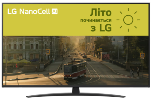 Телевізор LG 55NANO81A6A - 1