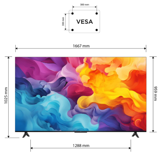 Телевизор TCL 75P655 - 7