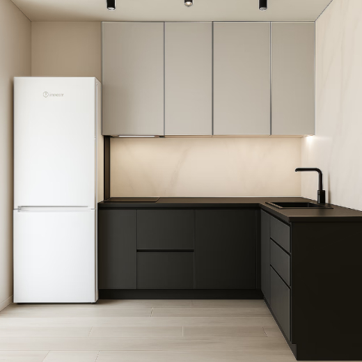 Холодильник із морозильною камерою Indesit INKS 1361 W4U - 4