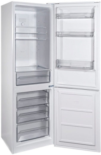 Холодильник із морозильною камерою Grunhelm BRH-N186М60-W - 4