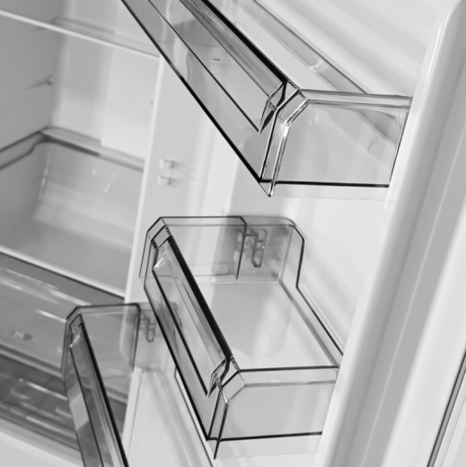 Холодильник із морозильною камерою Grunhelm BRH-N185D60W - 10