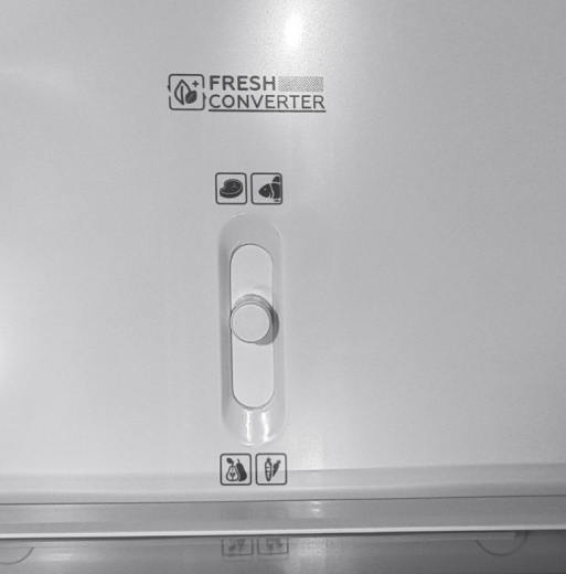 Холодильник із морозильною камерою Grunhelm BRH-N185D60W - 13