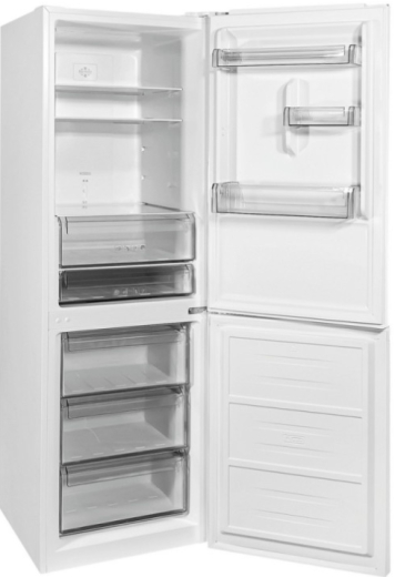 Холодильник із морозильною камерою Grunhelm BRH-N185D60W - 4