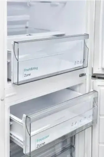 Холодильник із морозильною камерою Sharp SJ-FBB05DTXLE Silver - 2