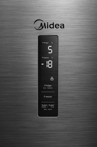 Холодильник с морозильной камерой Midea MDRB470MGF46OM - 5