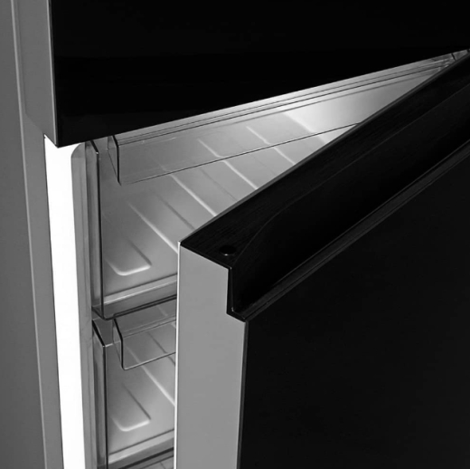 Холодильник с морозильной камерой Grunhelm BRH-N195D68BG - 11