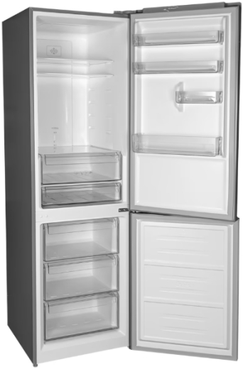 Холодильник с морозильной камерой Grunhelm BRH-N195D68BG - 4