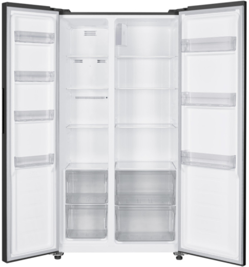 Холодильник із морозильною камерою Grunhelm DDH-N177D91-X - 3