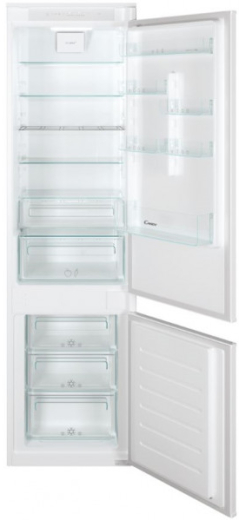 Встраиваемый холодильник с морозильной камерой Candy CBL5519EVW - 1