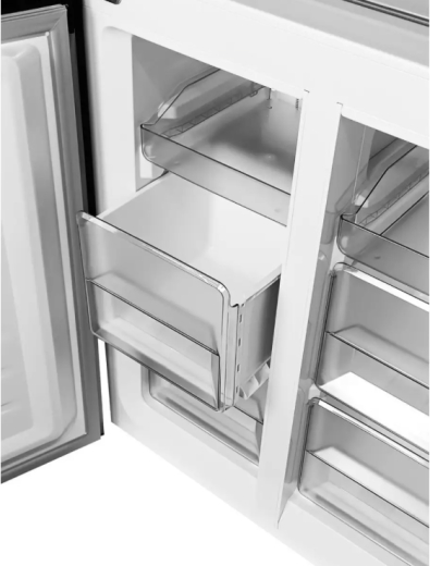 Холодильник с морозильной камерой Grunhelm MDH-N180D80-X - 11