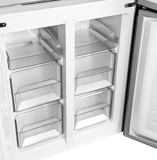 Холодильник с морозильной камерой Grunhelm MDH-N180D80-X - 14