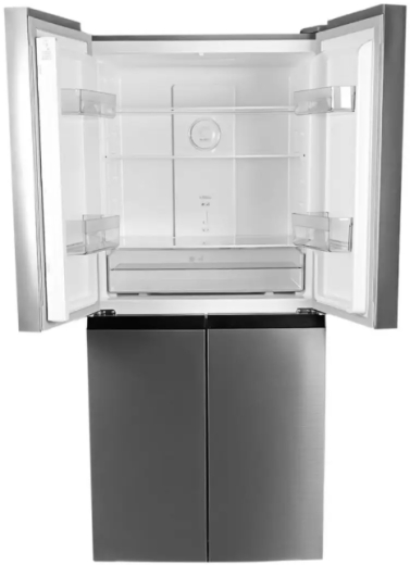 Холодильник с морозильной камерой Grunhelm MDH-N180D80-X - 5