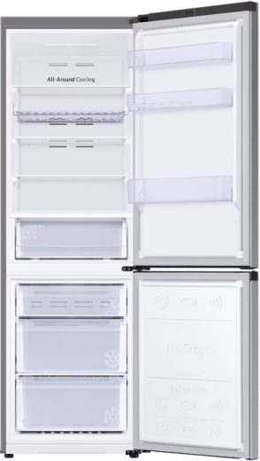 Холодильник с морозильной камерой Samsung RB34C602ESA - 5