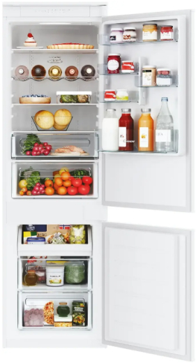 Встраиваемый холодильник с морозильной камерой Candy CBT5518DW - 2