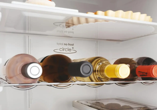 Встраиваемый холодильник с морозильной камерой Candy CBT5518DW - 7